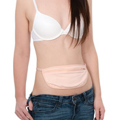 Portfel antykradzieżowy na pas Pacsafe Coversafe S100 - różowy