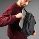 Pacsafe® EXP 12" anti theft sling crossbody - slate