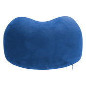 Travel pillow around the neck - navy blue. Plus ear plugs and eye band