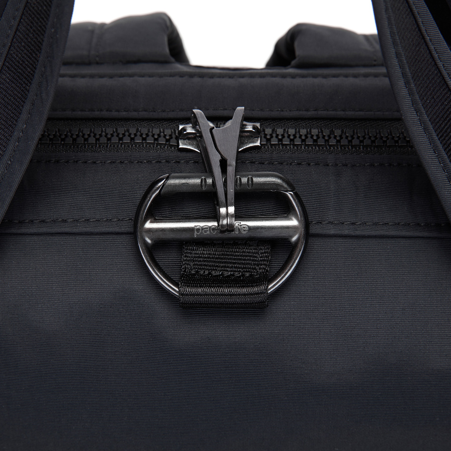 Women's anti-theft backpack Pacsafe Citysafe CX Econyl - black