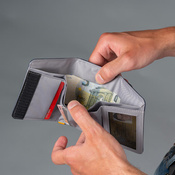 Trifold Wallet RFIDsafe Pacsafe - coastal blue