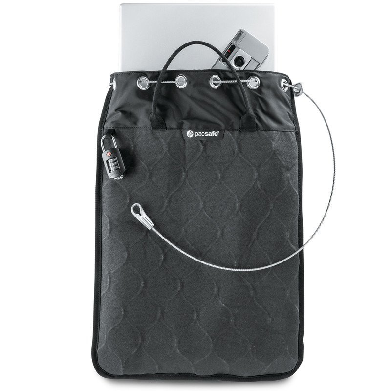 Large anti-theft travel safe Pacsafe Travelsafe 12 l GII - black