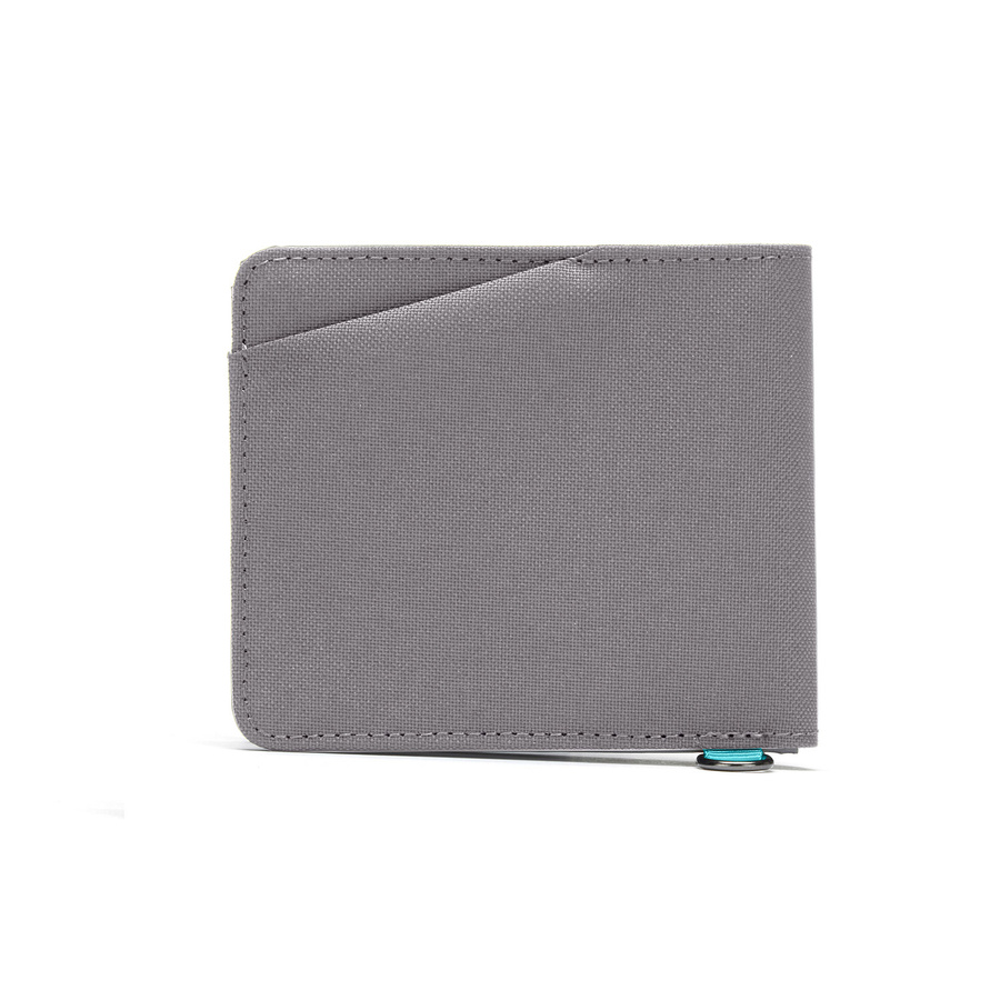 Portfel antykradzieżowy mały RFID Pacsafe - szary