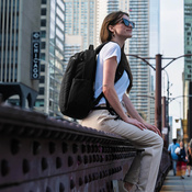 Pacsafe V 26 l anti-theft laptop backpack - jet black