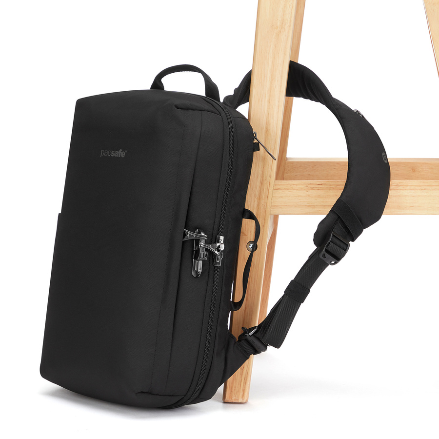 Anti-theft laptop backpack Pacsafe Metrosafe X 13' - black