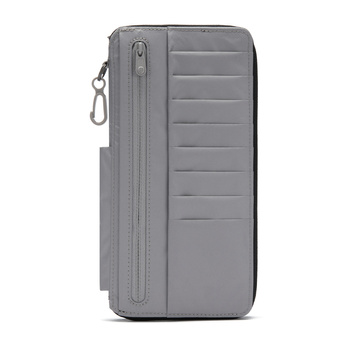 Large RFID Pacsafe women's wallet - black