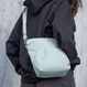 Foldable women's anti-theft bag Pacsafe CX - mint