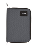 Men's large RFID Pacsafe wallet - dark gray