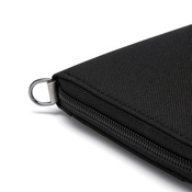 Pacsafe men's large RFID wallet - jet black - display