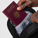 Anti-theft shoulder bag Pacsafe LS100 - black