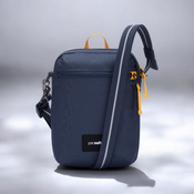 Urban anti-theft shoulder bag Pacsafe Go - navy blue