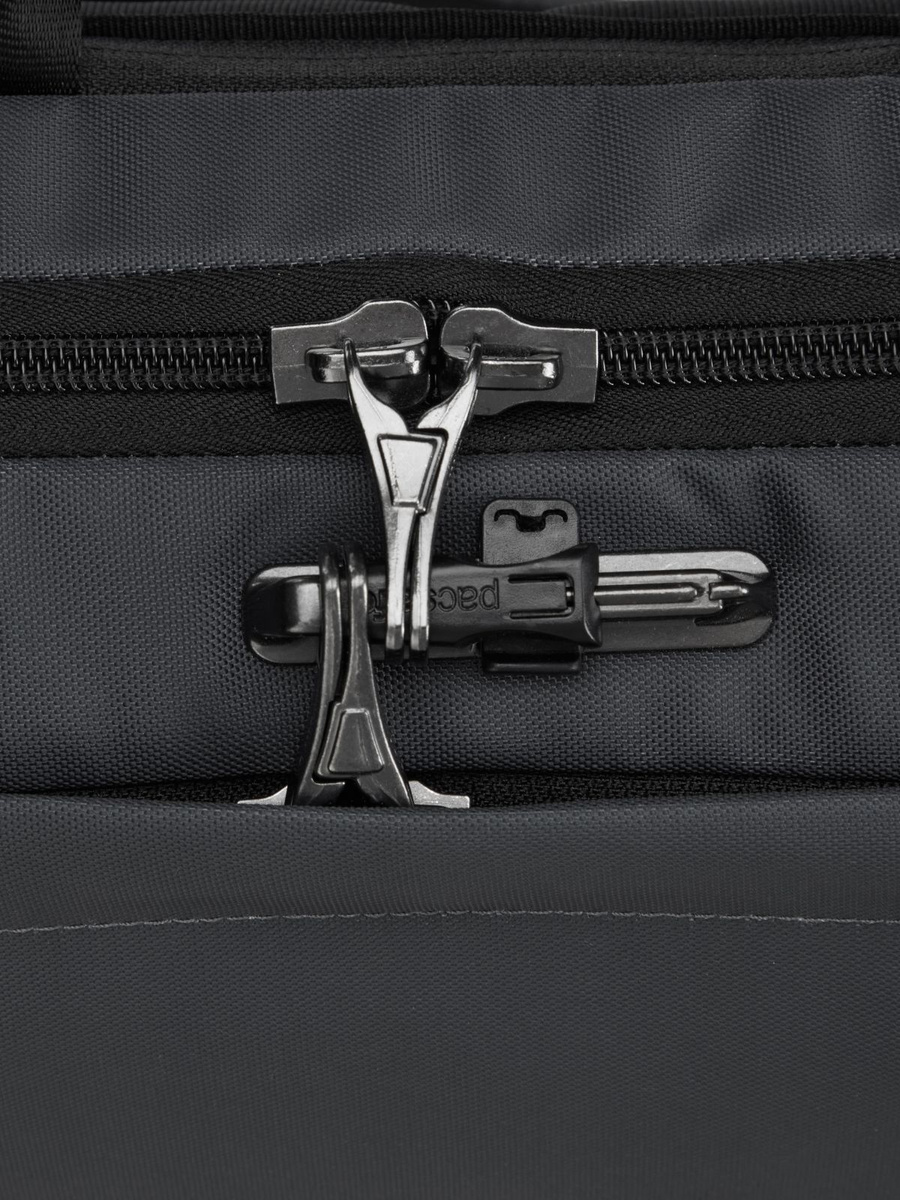 Anti-theft laptop backpack 18L Pacsafe Metrosafe X with 16' laptop pocket - dark gray