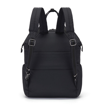 Women's anti-theft backpack Pacsafe Citysafe CX Econyl - black
