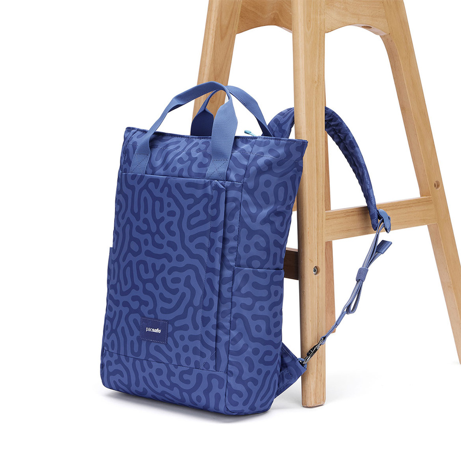 Pacsafe Go 15L Anti-Theft 2-in-1 Backpack/Bag - Blue