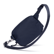 Small 2-in-1 anti-theft women's handbag Pacsafe W - navy