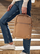 Women's anti-theft backpack 10 L Pacsafe W - beige