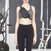 Portfel antykradzieżowy na pas RFID Pacsafe Coversafe X100 - czarny