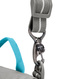 Folding women's anti-theft bag Pacsafe Go - stone