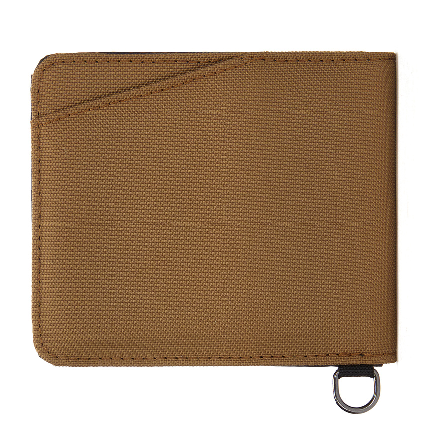 Portfel mały RFID Pacsafe - brązowy