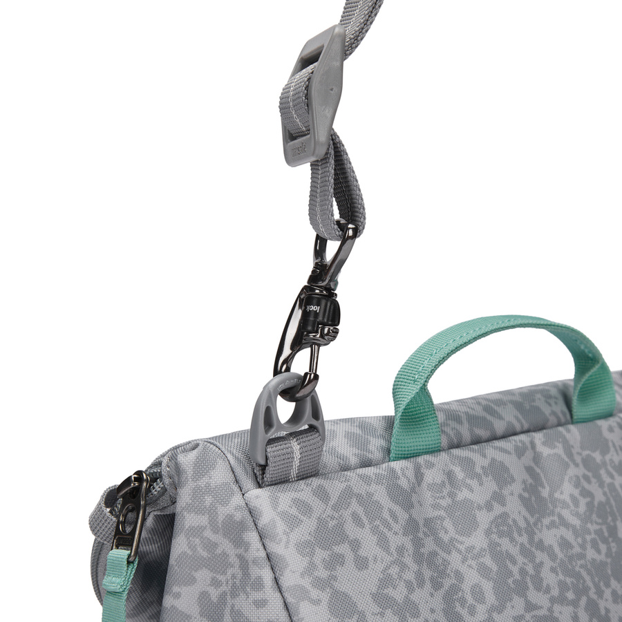 Folding women's anti-theft bag Pacsafe Go - Gray