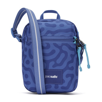 City anti-theft shoulder bag Pacsafe Go - cerulean blue