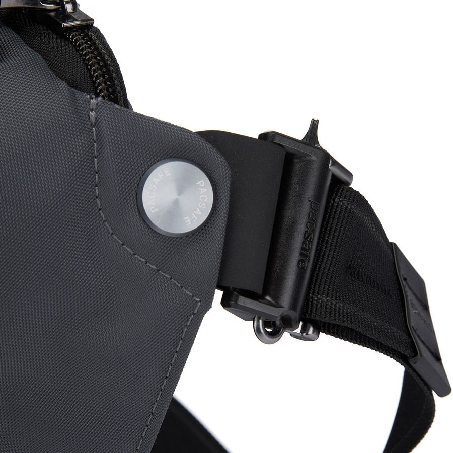 Pacsafe® EXP 12" anti theft sling crossbody - slate