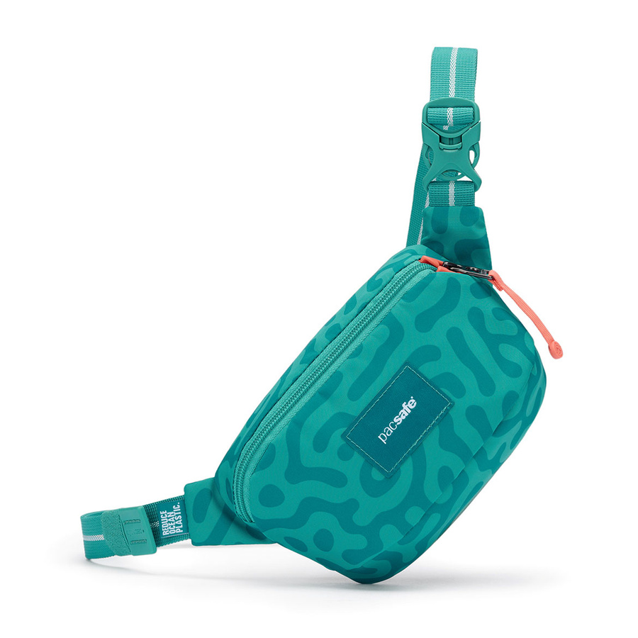 Pacsafe Go anti-theft hip pack - reef