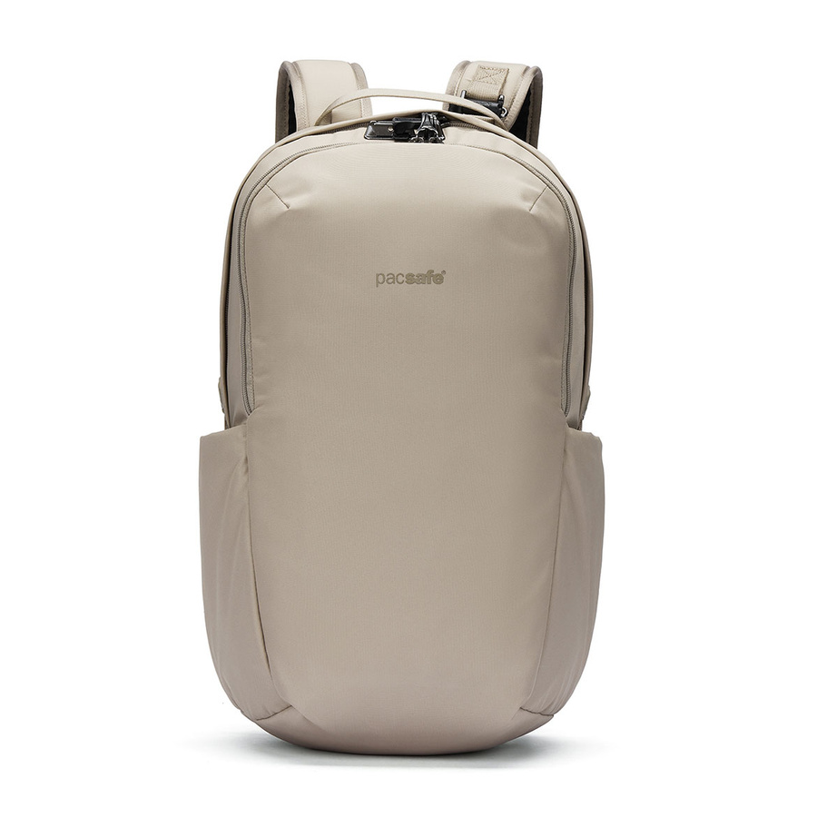 Anti-theft laptop backpack Pacsafe Vibe 25l - beige