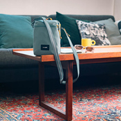 Torba miejska na ramię antykradzieżowa Pacsafe Go - miętowa