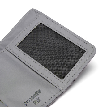 Portfel składany RFID Pacsafe  - szary
