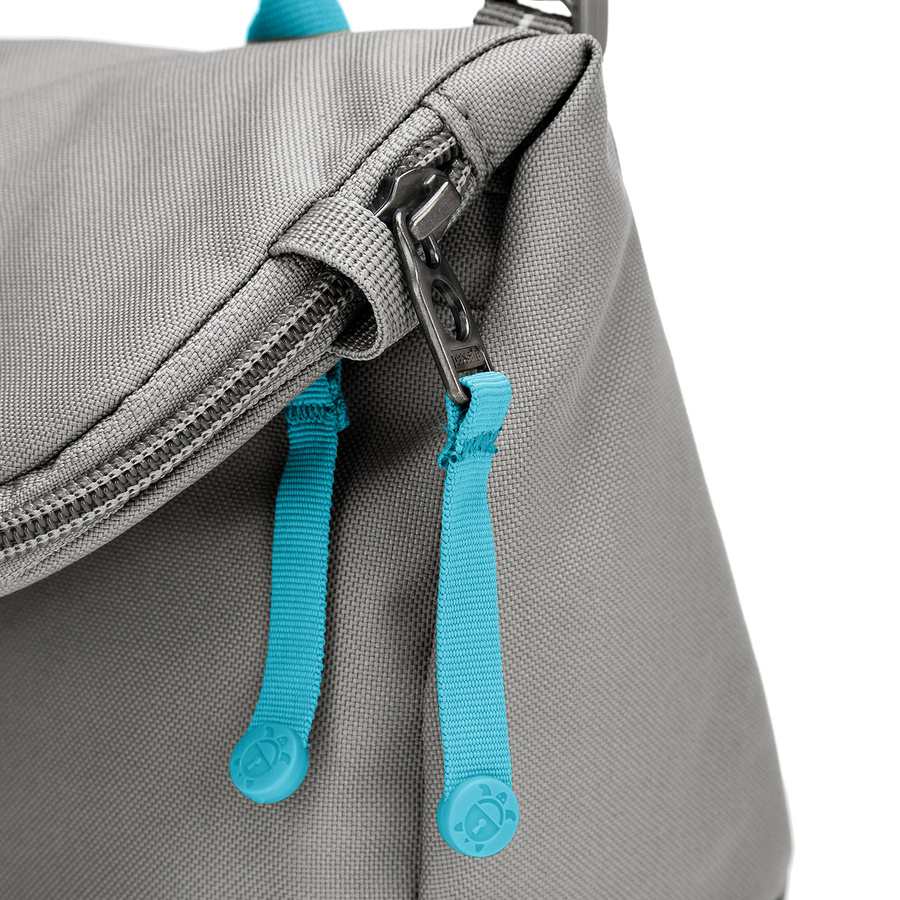 Folding women's anti-theft bag Pacsafe Go - stone