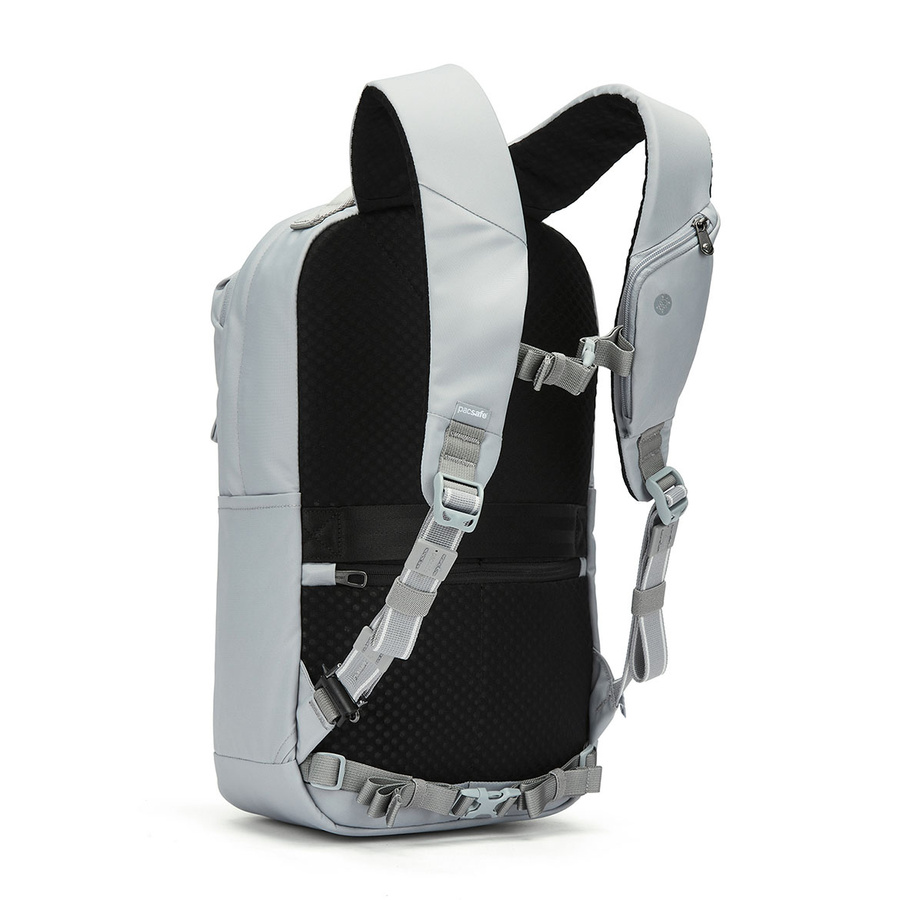 Plecak na laptopa antykradzieżowy Pacsafe Vibe 20L - szary