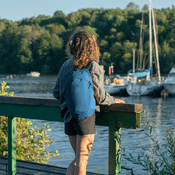 Anti-theft backpack 18l Pacsafe ECO - blue