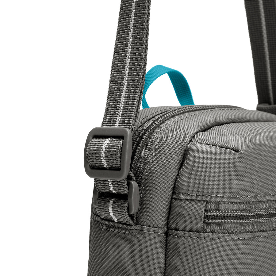 City anti-theft shoulder bag Pacsafe Go - Stone