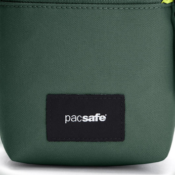 City anti-theft shoulder bag Pacsafe Go - Green