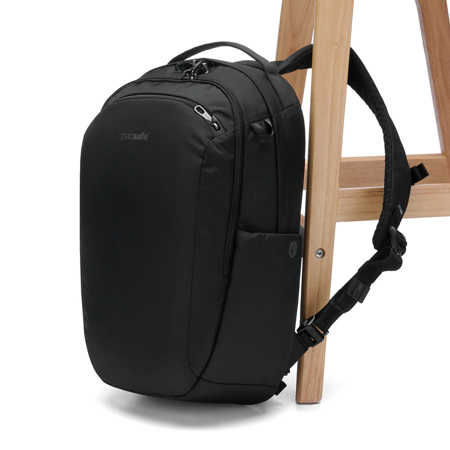 Pacsafe V 26 l anti-theft laptop backpack - jet black