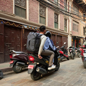 Anti-theft travel backpack Pacsafe EXP45 - dark gray