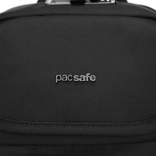 A small Pacsafe Metrosafe X 3 l anti-theft shoulder bag - black