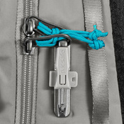 Plecak antykradzieżowy na jedno ramię Pacsafe ECO 12L - szary z econylu