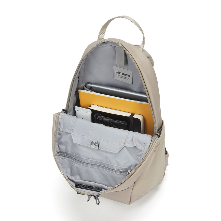 Anti-Theft Tech Backpack Vibe 12l - beige