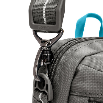 Pacsafe Go anti-theft city shoulder bag - gray