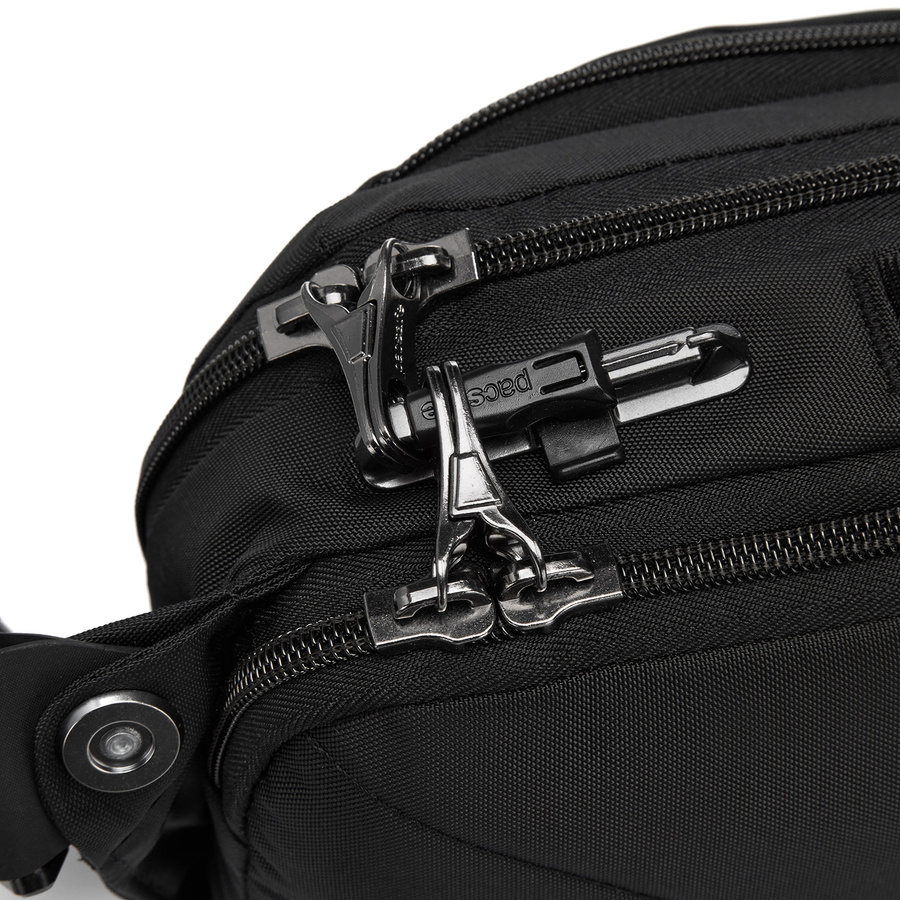 Pacsafe® EXP 12" anti theft sling crossbody - jet black