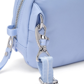 Small 2-in-1 anti-theft women's handbag Pacsafe W - Serenity Blue