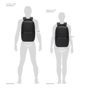 Anti-theft urban backpack Pacsafe Metrosafe X 25 l - black