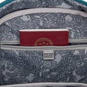 Anti-theft laptop backpack Pacsafe LS450 - turquoise