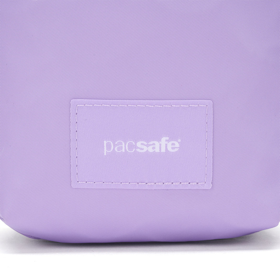 City anti-theft shoulder bag Pacsafe Go - lavender