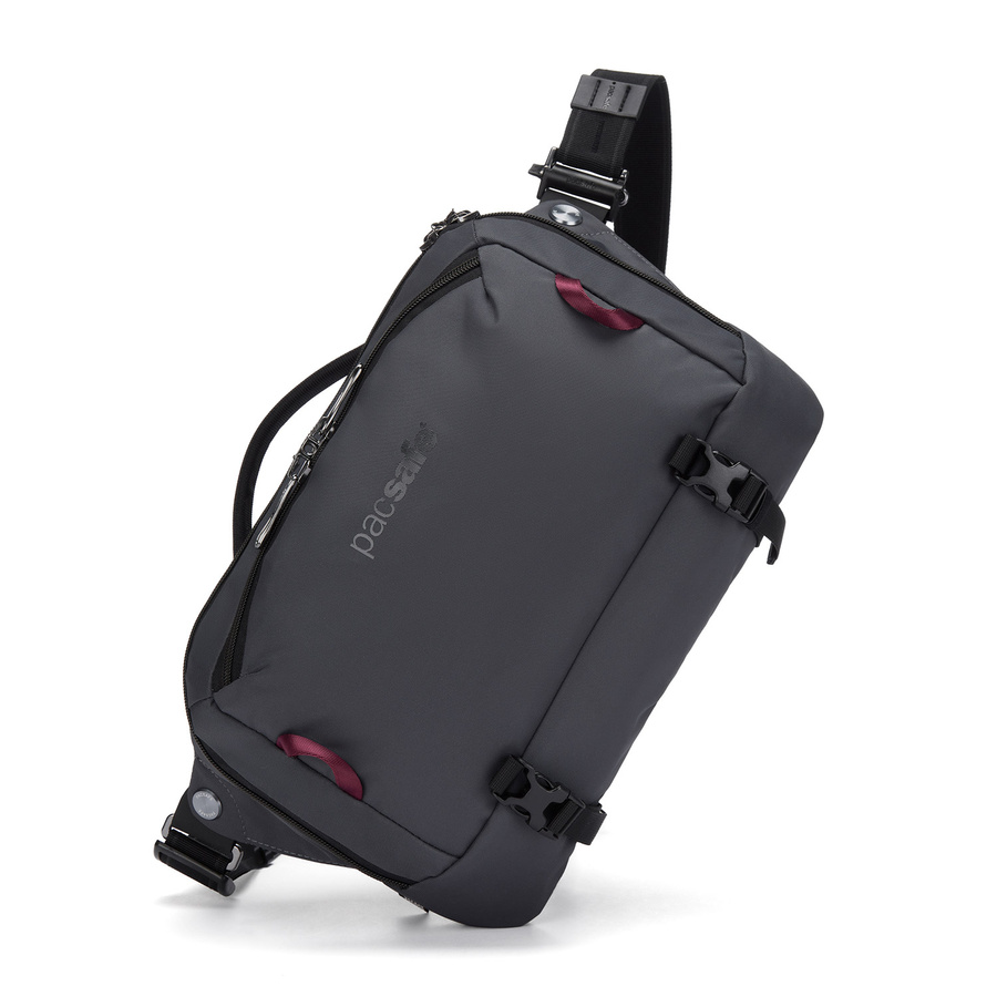 Pacsafe® EXP 12" anti theft sling crossbody - slate