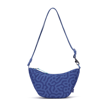 Anti-theft urban bag Pacsafe Go Lunar - cerulean blue