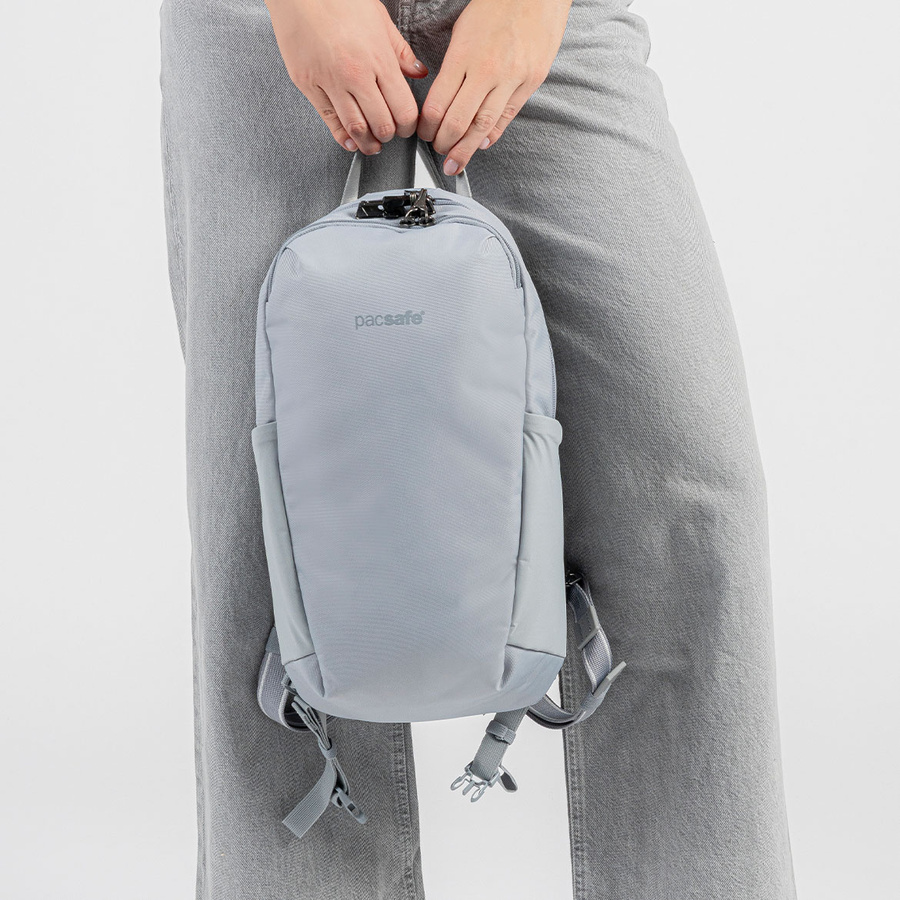 Anti-Theft Tech Backpack Vibe 12l - gray