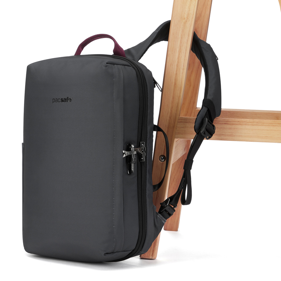 Anti-theft laptop backpack Pacsafe Metrosafe X 13' - dark grey